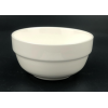 圆形陶瓷白碗 单色清装 陶瓷