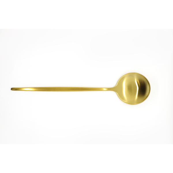 304不锈钢金色勺子5号 单色清装 金属