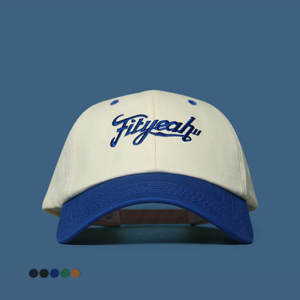 美式拼色字母休闲帽 通用 56-60CM 棒球帽 100%棉