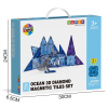30(pcs)3D钻面冰雪海洋系列磁力片套装 磁性 塑料