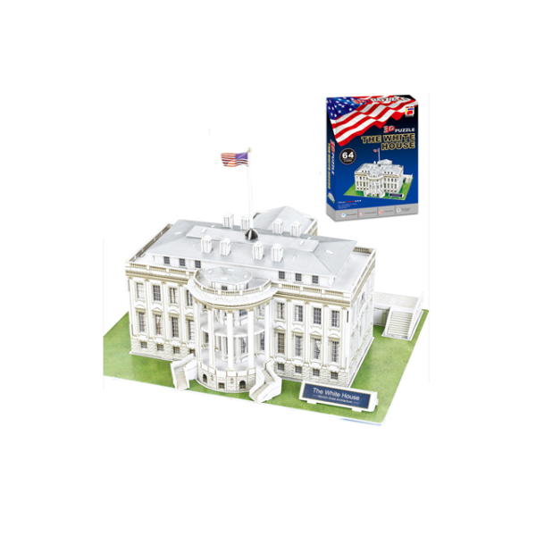 3D拼图-美国白宫 纸质