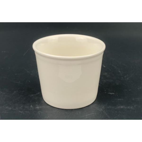 圆形陶瓷汤盅 单色清装 陶瓷