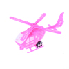 实色回力直升机4色 仿真 直升机 塑料