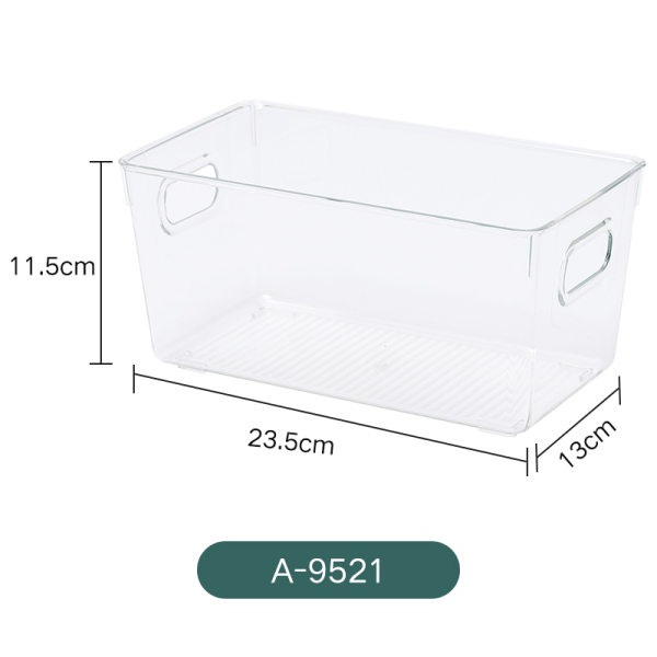 34*14.5*10cm透明收纳盒 塑料
