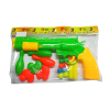 枪+鸭子+保龄球组合 软弹 乒乓球 手枪 实色 塑料