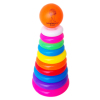 圆球彩虹套圈 圆形 塑料
