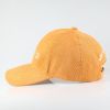 ASTRWORLD灯芯绒/字母图案帽 女人 55-60CM 棒球帽 100%聚酯纤维