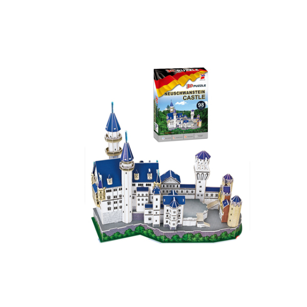 3D拼图-德国新天鹅城堡 纸质