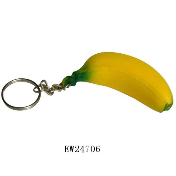 4cm香蕉钥匙扣