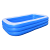 180cm triple square pool (blue and white - single bottom)