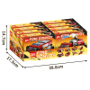 8PCS 8款式赛车积木套 回力 8合1 塑料