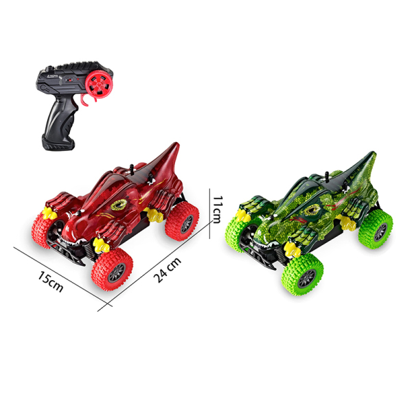 恐龙车2色遥控1 18 高速2 4ghz 4通黑轮塑料 英文包装 Essabuy Com