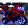 摩托车(铝合金+塑料) 电动 电动摩托车 实色 灯光 PP 塑料