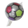 9寸足球双印充气球 塑料