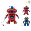 2款星际炫舞者机器人带红外线自动跳舞 电动 灯光 音乐 不分语种IC 塑料