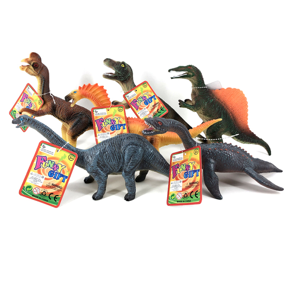 6款恐龙带口哨 塑料