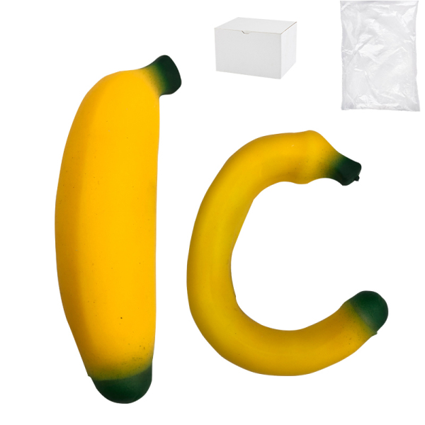 12pcs香蕉(沙子) 塑料
