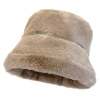 毛绒贴标保暖帽 女人 56-60CM 巴拿马 100%聚酯纤维