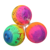 3款9寸彩虹充气球  塑料