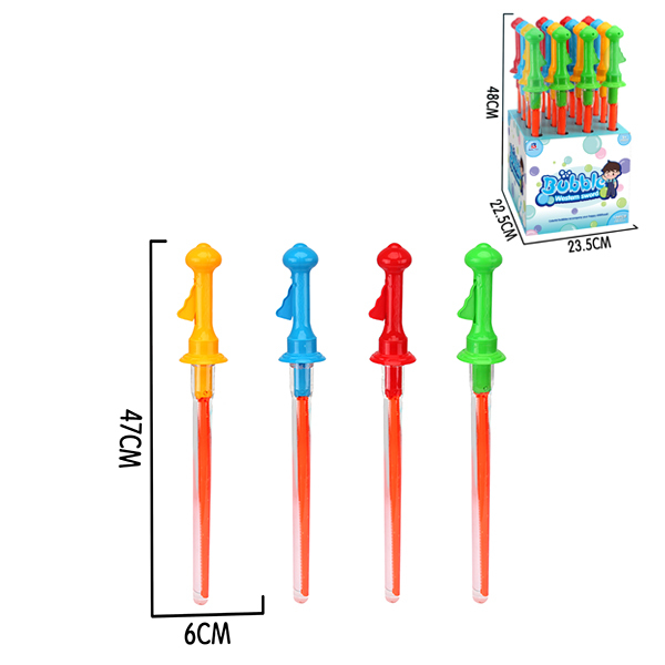 16PCS 47CM圆头普通西洋剑泡泡棒 塑料