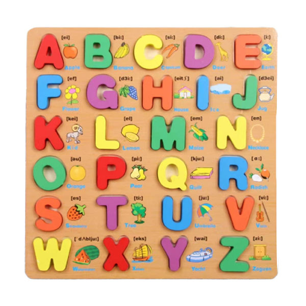 字母数字拼板 混款 木质