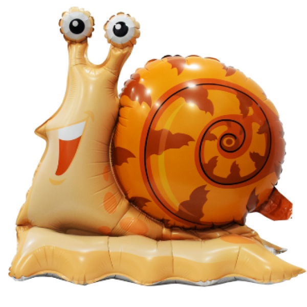 小底座蜗牛铝膜气球 单色清装 铝膜