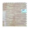 4片EVA米黄色木纹地垫（4片相同颜色）  塑料