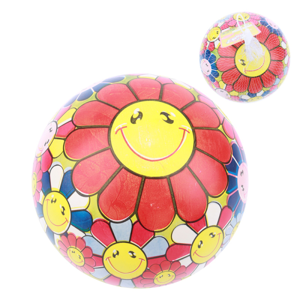 9寸向日葵全彩印充气球  塑料