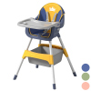 儿童餐椅（花色垫） 3色 婴儿餐椅 塑料