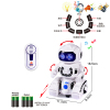 自动演示机器人 遥控 电动 灯光 声音 音乐 英文IC 包电 塑料