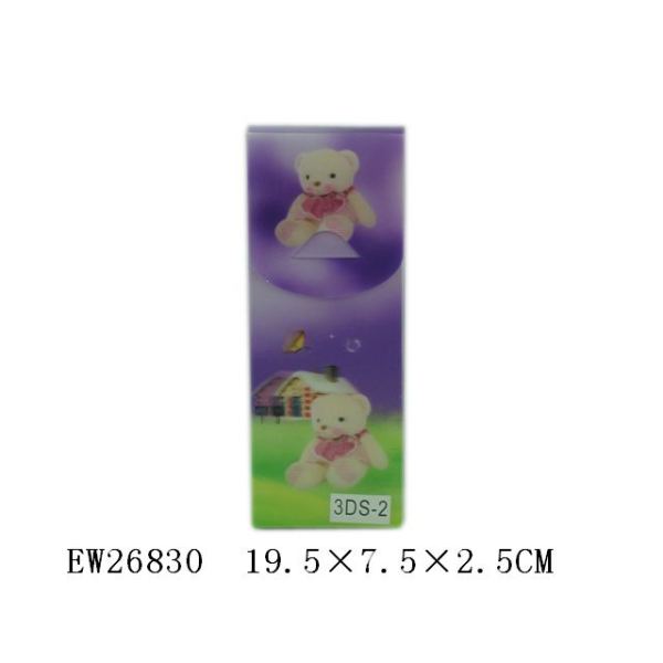 小熊3D文具盒(12pcs/opp) 塑料