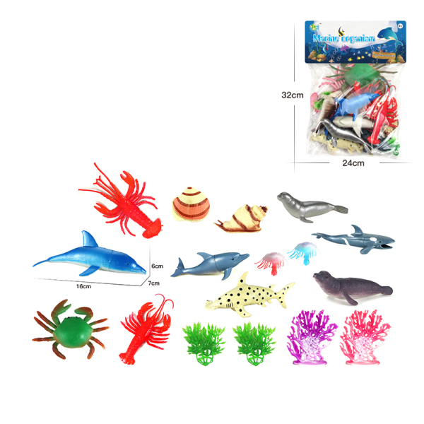 海洋动物套  塑料