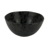 汤碗 黑色 单色清装 瓷器