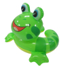 青蛙开口充气泳圈 塑料