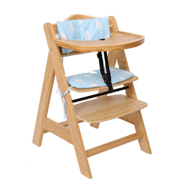 婴儿餐椅 婴儿餐椅 可调档 木质