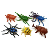 6只庄锹甲虫pvc昆虫套装  塑料