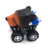 12PCS 灰熊越野车 回力 黑轮 塑料