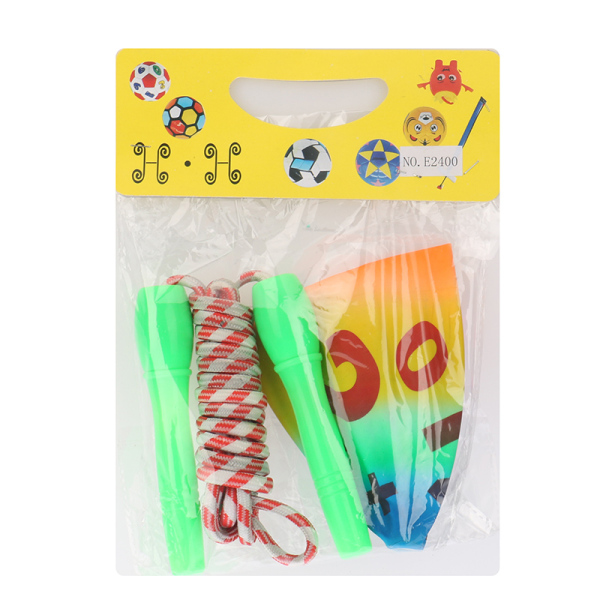 跳绳+彩虹球 塑料