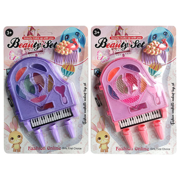 钢琴儿童彩妆套(油) 2色  塑料