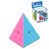 糖果色金字塔魔方 三角形 3阶 塑料