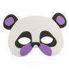 EVA熊猫面具 塑料