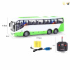 大巴士带USB线 遥控 1:30 4通 灯光 主体包电，遥控器不包电 塑料
