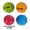 12PCS 6.5CM章鱼球 4色 塑料