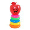 小号笑脸苹果彩虹套圈 圆形 塑料