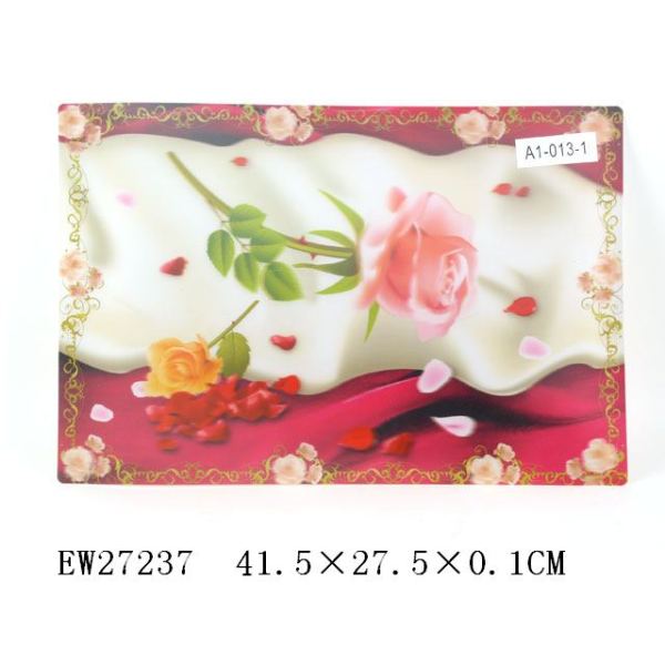 玫瑰花餐垫(12pcs/bag) 塑料