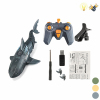 电商2.4G防水鲨鱼带USB 遥控 4通 主体包电，遥控器不包电 灯光 塑料