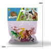 10(pcs)卡通野生动物套装 塑料