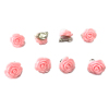 Rose Pink Ear Clips