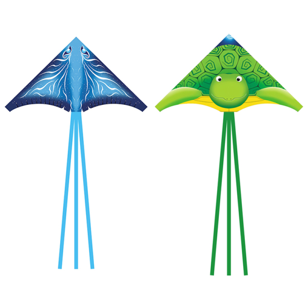 2款式海龟魔鱼风筝配线 布绒