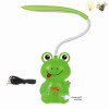 青蛙触摸台灯带USB线 塑料